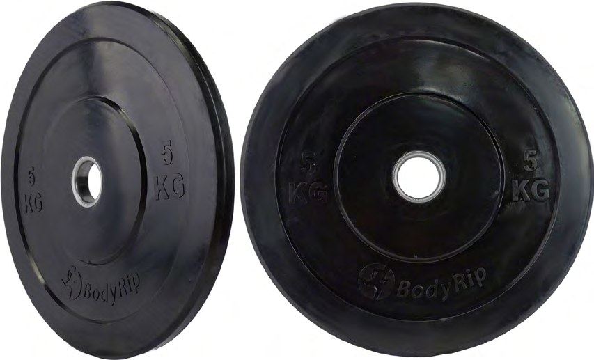 Bumper plates used for Olympic weightlifting classes in Perth